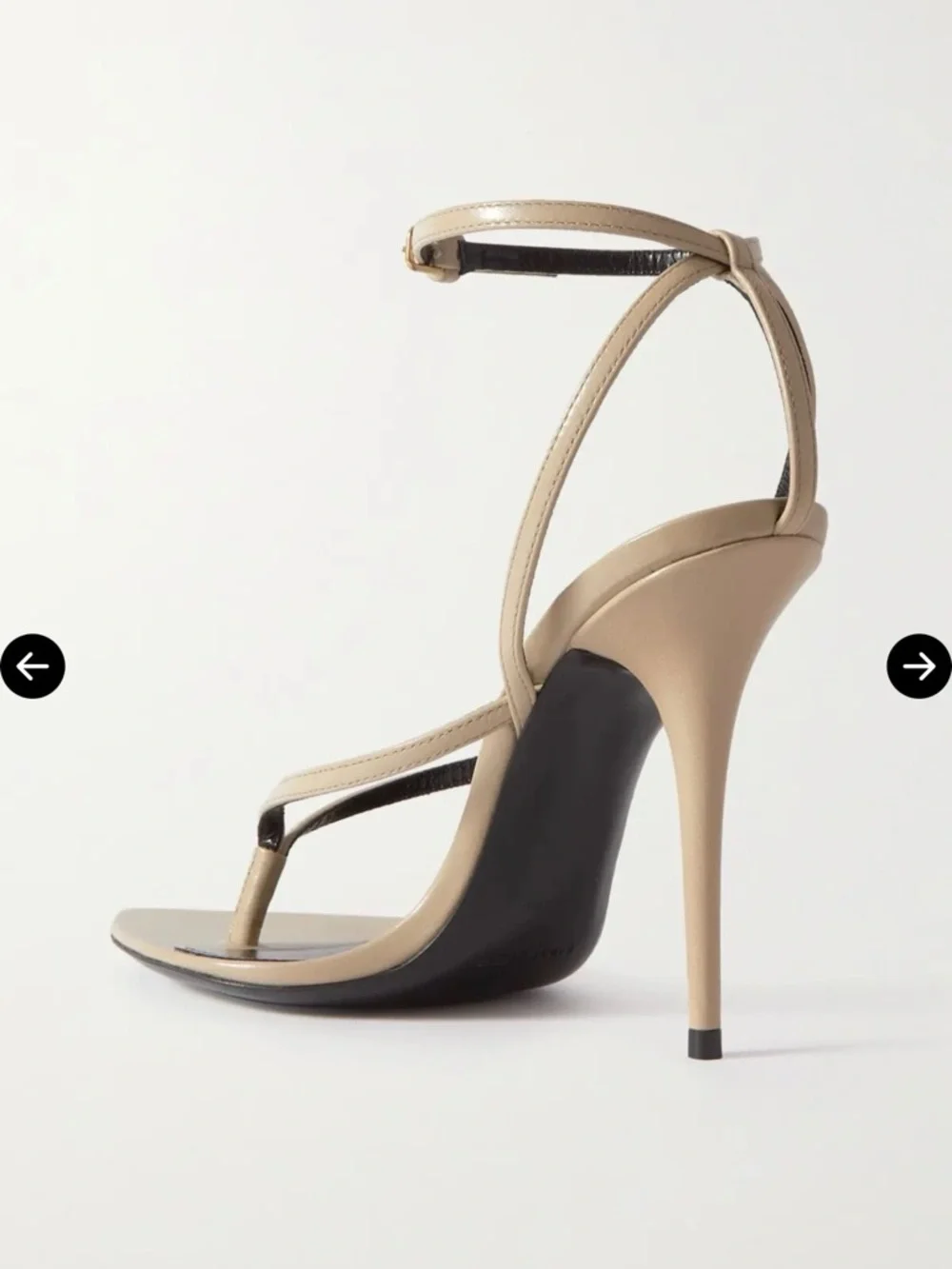 Saint Laurent Nadja Sandals 37 new in box - Picture 4 of 8